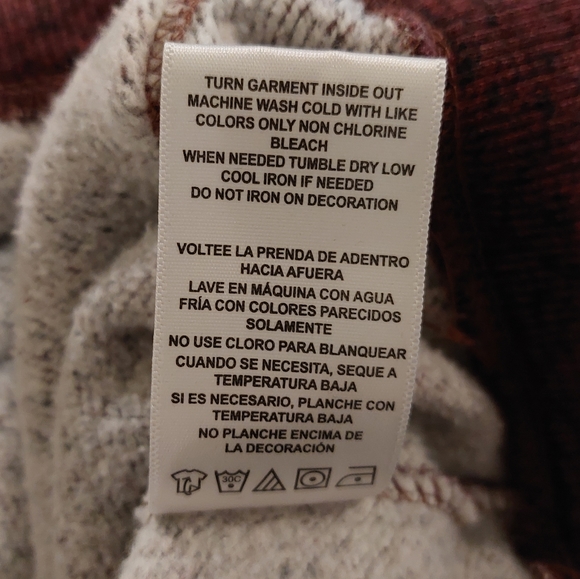 Champion Vintage Red Hoodie, Size medium - Picture 3 of 8